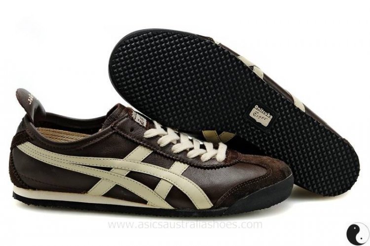Onitsuka Tiger Mexico 66 Trainers Brown Beige