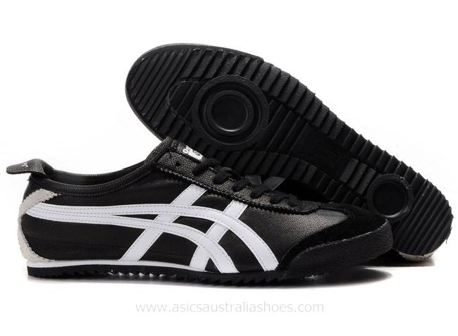 Onitsuka Tiger Mexico 66 Deluxe Black White Shoes