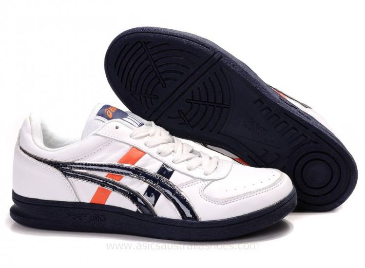 Asics Top Seven White Navy Red Shoes