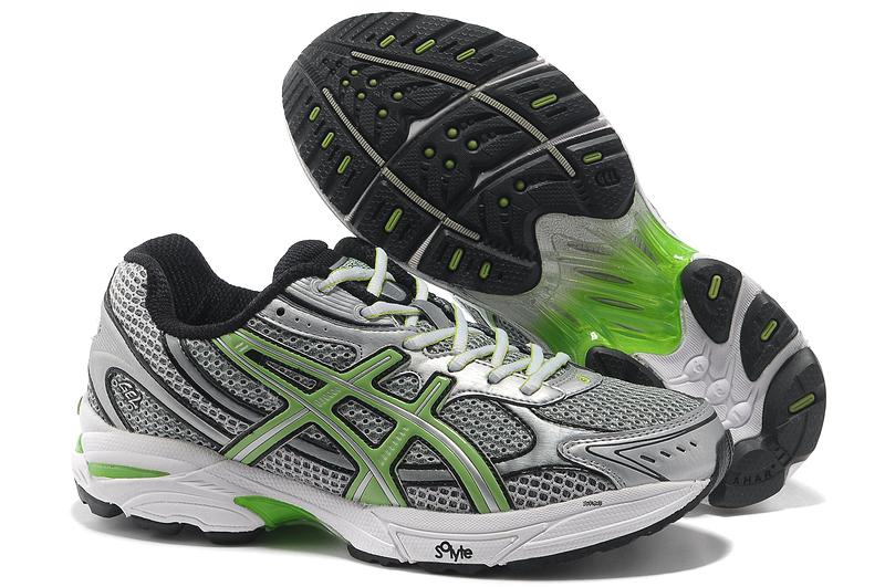 Asics Gel Cushioning T004N Running Shoes 2013 New Style Mens Shoes Sliver Gray Fluorescent Sliver