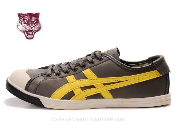 Onitsuka Tiger Coolidge Lo Olive Yellow mens Shoes