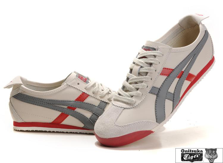 Onitsuka Tiger Mexico 66 Beige Grey Red