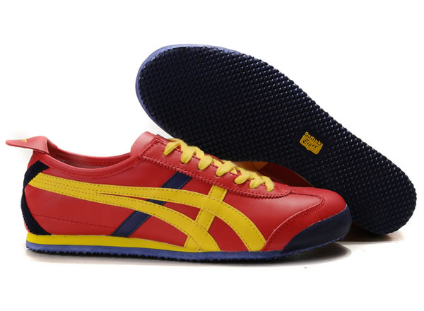 Asics Mexico 66 Lauta Shoes Red Yellow Blue