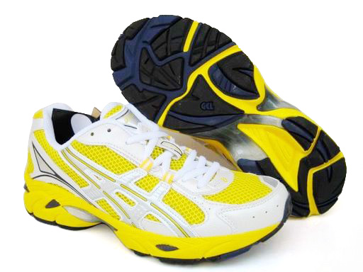 Asics Gel Duomax Shoes Yellow White