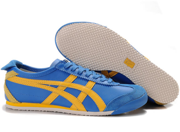Asics Mexico 66 for Mens Shoes Blue Yellow