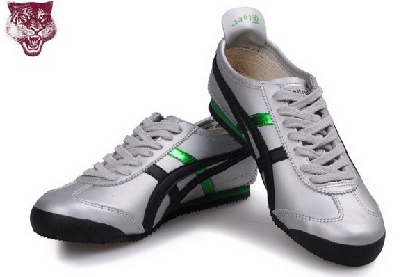 Asics Onitsuka Tiger Kanuchi Shoes Green Silver Black