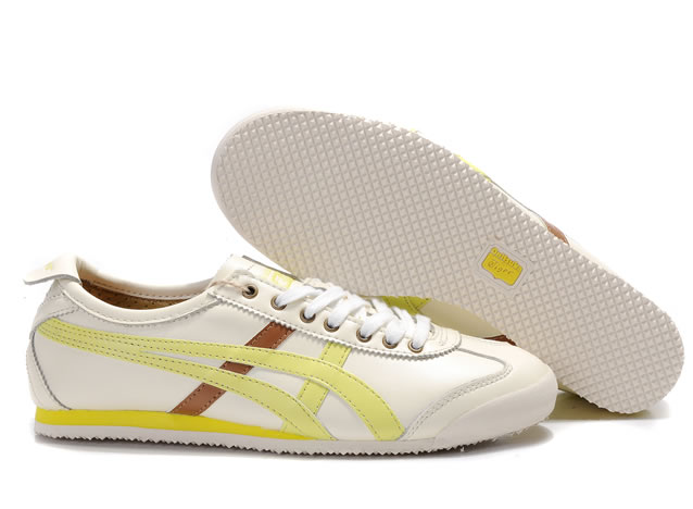 Asics Onitsuka Tiger Mexico 66 Lauta Shoes Beige Light Yellow Brown