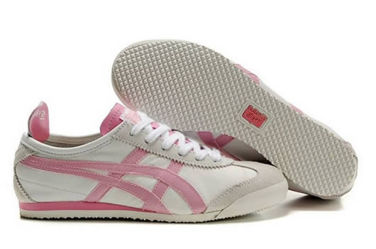 Asics Onitsuka Tiger Mexico 66 Womens Shoes White Pink