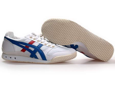 Onitsuka Tiger 60th Anniversary Shoes White Blue Red