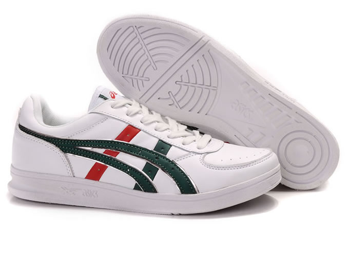 Onitsuka Tiger Top Seven Shoes White Green Red